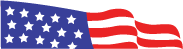 American Flag to symbolize Smart Blocks are made in the United States